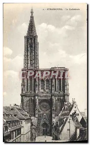 Cartes postales Strasbourg La Cathedrale