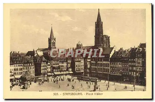 Cartes postales Strasbourg Place Kleber