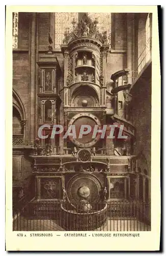 Cartes postales Strasbourg Cathedrale L'Horloge Astronomique