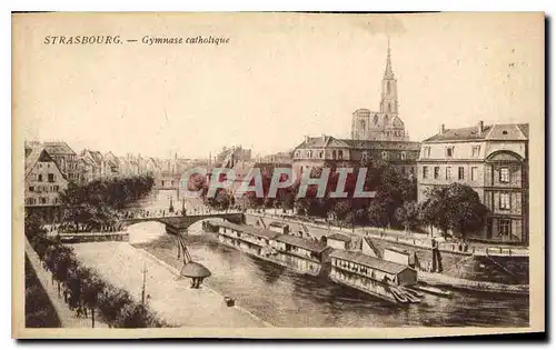 Cartes postales Strasbourg Gymnase Catholique