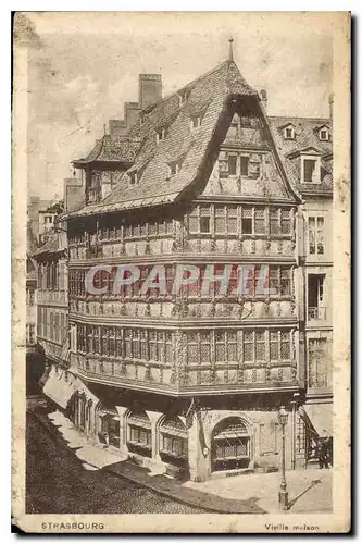 Cartes postales Strasbourg Vieille Maison