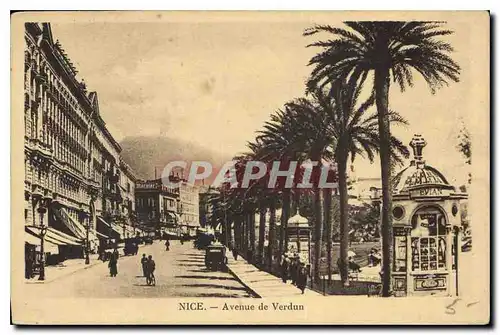 Cartes postales Nice Avenue de Verdun
