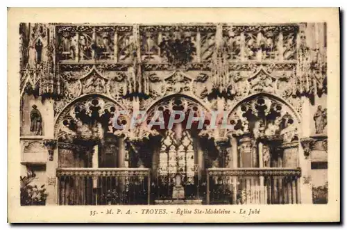 Cartes postales Troyes Eglise Ste Madeleine Le Jube