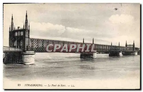 Cartes postales Strasbourg Le Pont de Kehl