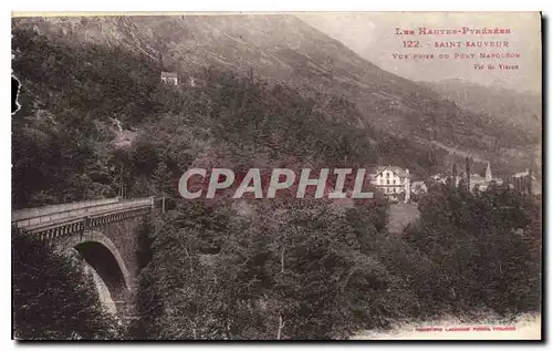 Cartes postales Saint Sauveur Vue Prise du Pont Napoleon