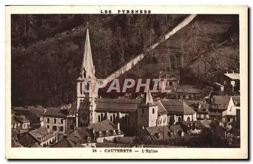 Cartes postales Cauterets L'Eglise