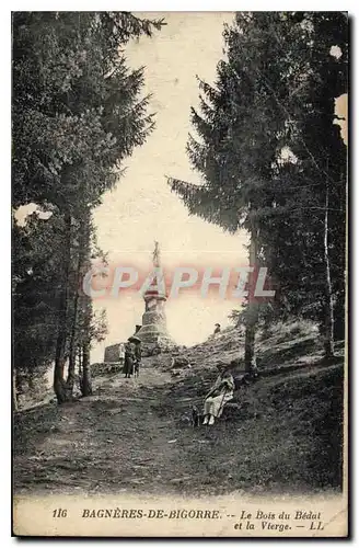 Cartes postales Bagneres de Bigorre Le Bois du Bedat et la Vierge