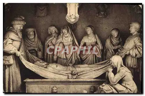 Cartes postales Les Saints de Solesmes Les Temoins de l'Ensevelissement du Christ