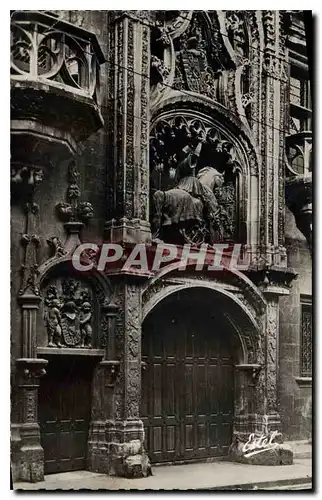 Ansichtskarte AK Nancy Palais Ducal La Porterie et Statue du Duc Antoine