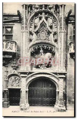 Ansichtskarte AK Nancy Portail du Palais Ducal