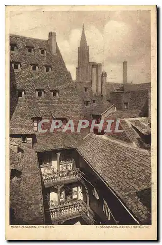 Cartes postales Musee Alsagien Les Toits
