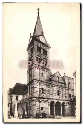 Cartes postales Lautenbach Haut Rhin Eglise Paroissiale