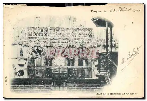 Cartes postales Troyes Le Jube de la Madeleine