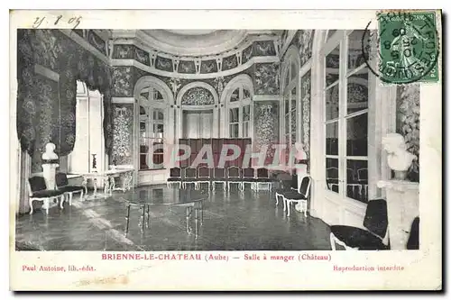 Cartes postales Brienne le Chateau Aube Salle a Manger Chateau
