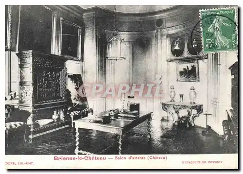 Cartes postales Brienne le Chateau Salon d'Attente