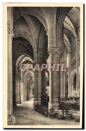 Ansichtskarte AK Troyes Aube La Cathedrale Pourtour du Choeur et Nef Laterale