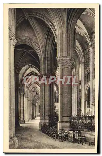 Cartes postales Troyes Aube La Cathedrale Pourtour du Choeur et Nef Laterale