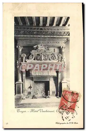 Cartes postales Troyes Hotel Vauluisant