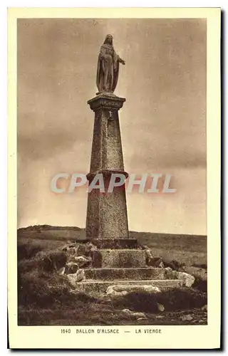 Cartes postales Ballon d'Alsace La Vierge