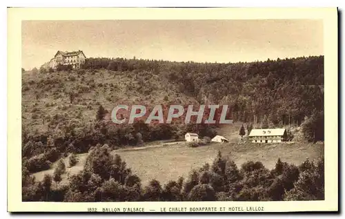 Ansichtskarte AK Ballon d'Alsace Le Chalet Bonaparte et Hotel Lalloz