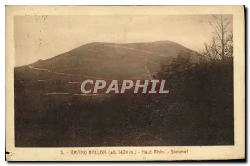 Cartes postales Grand Ballon Haut Rhin Sommet