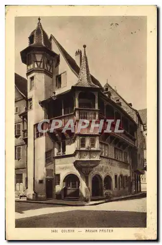 Cartes postales Colmar Maison Pfister