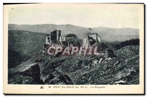 Cartes postales Mont Ste Odile Le Dreystein