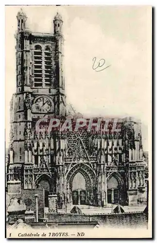 Cartes postales Cathedrale de Troyes