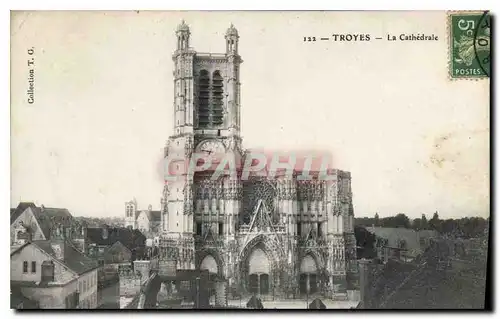 Cartes postales Troyes La Cathedrale