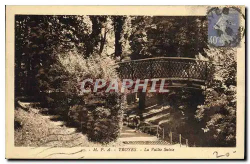 Cartes postales Troyes La Vallee Suisse