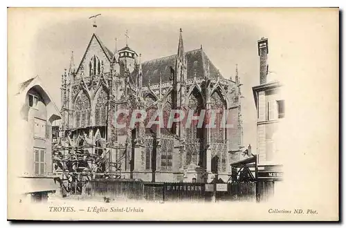 Ansichtskarte AK Troyes L'Eglise Saint Urbain