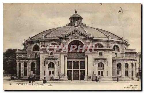 Cartes postales Troyes Le Cirque Le ch�teau du silence