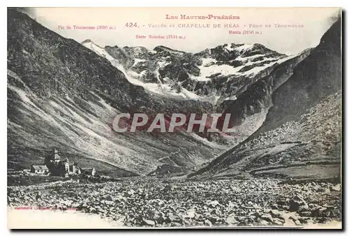 Cartes postales Les Hautes Pyrenees Vallee et Chapelle de Heas