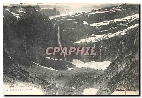 Cartes postales Interieur du Cirque de Gavarnie