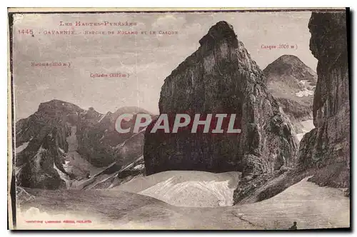 Cartes postales Gavarnie Breche de Roland et le Casque