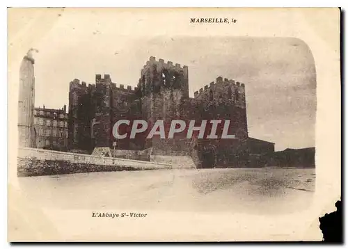 Cartes postales Marseille L'Abbaye St Victor