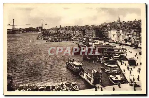 Cartes postales Marseille Bateaux