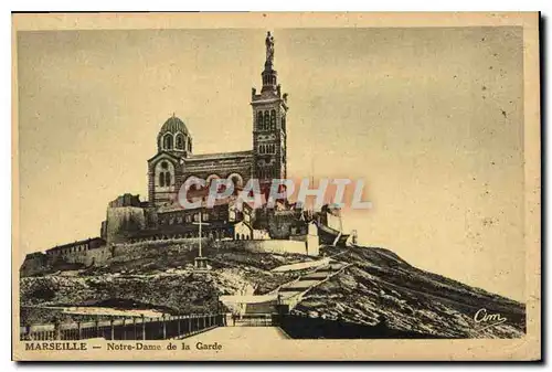 Cartes postales Marseille Notre Dame de la Garde