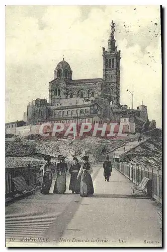 Cartes postales Marseille Notre Dame de la Garde