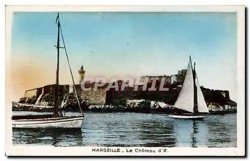 Cartes postales Marseille Le Chateau d'If