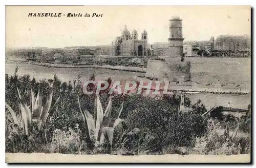 Cartes postales Marseille Entree du Port