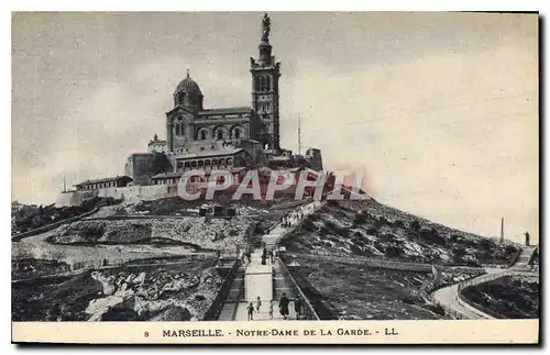 Cartes postales Marseille Notre Dame de la Garde