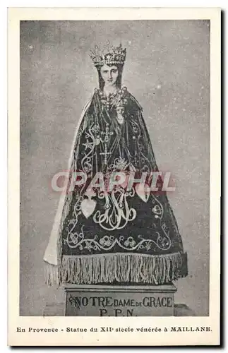 Cartes postales En Provence Statue du XII siecle Veneree a Maillane