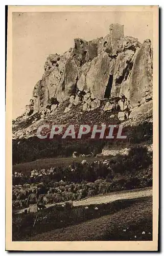 Ansichtskarte AK Paysages et Pierres de Provence le Chateau des Baux