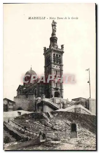 Cartes postales Marseille Notre Dame de la Garde