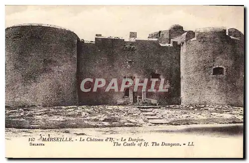 Ansichtskarte AK Marseille le Chateau d'If le Donjon