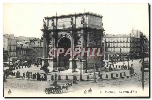 Cartes postales Marseille la Porte d'Aix