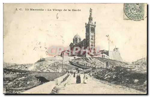 Ansichtskarte AK Marseille la Vierge de la Garde