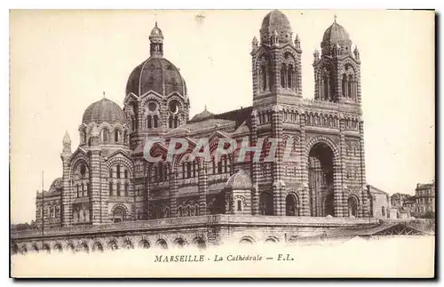 Cartes postales Marseille la Cathedrale