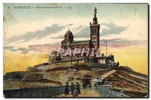 Cartes postales Marseille Notre Dame de la Garde